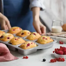 Teglia "mini cake" in metallo antiaderente