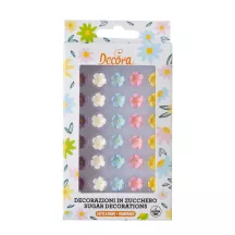 Small sugar flowers - Available colors: Colors assortment