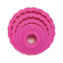 Round fluted cookie cutter