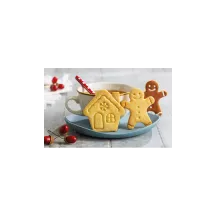 Cookie Cutter "House & Gingerbread man"