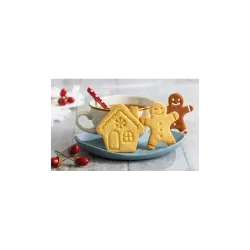 Cookie Cutter "House & Gingerbread man"