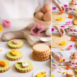 Los 6 Ausstechformen Ostern