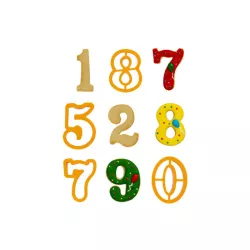 Cookie cutters "Numbers"