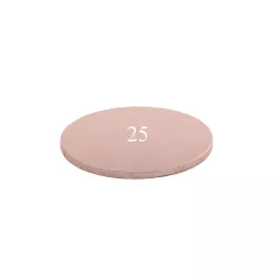 Pink gold cake plate - choosing the shape