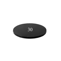 Black cake board - Cake board shape: round 30 cm