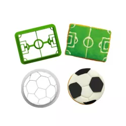 2 Ausstecher Ball + Spielfeld