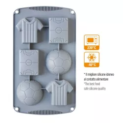 Calcio - stampo in silicone