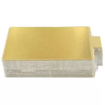 Mini sottobicchiere rettangolo "ORO