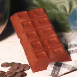 Moule à tablette de chocolat en 3 parties