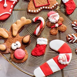 Zuckerdekor Rudolph – essbarer Rentierkopf-Dekor für Cupcakes und Torten | Cakelicious