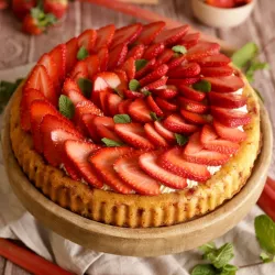 Upside-down tart mould
