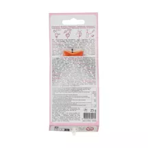 Oranger Stift mit Schokoladengeschmack