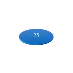 Dark blue Cake board - round 25 cm