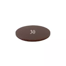 Brown cake board - Cake board shape: round 30 cm
