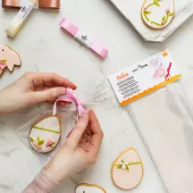 50 transparent bags for cookies