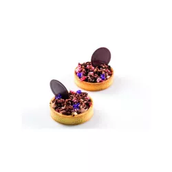 6 Anello per torta forato + stampo in silicone