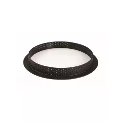 Perforated tart rings + silicone mold