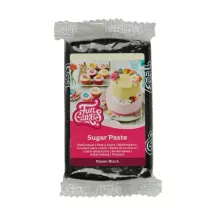 Schwarz Fondant "Raven Black" 250gr