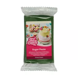 Sugar paste Forest Green 250 gr