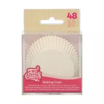 Baking cups "White" - pk/48