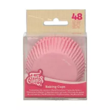Stampi per cupcake "Rosa chiaro" - pk/48