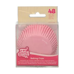 Baking cups "Light Pink" - pk/48