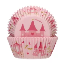 48 custodie per cupcake da principessa