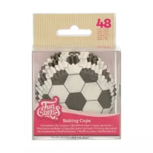 Cupcakes-Förmchen "Fussball" - pk/48