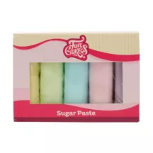 Fondant kit - 5 pastel colours
