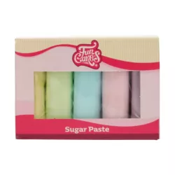 Set di fondente colori pastello
