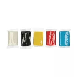5 Sugar paste - primary colors