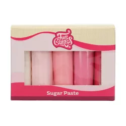 Fondant - kit pink and white