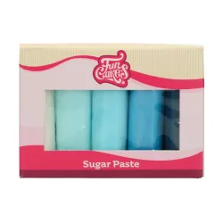 Fondant - kit blue and white