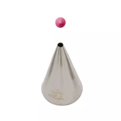 Round decorating tips - Tip aperture: 3 mm
