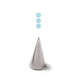 Douilles rondes pour glaçage royal - Ouverture douille: 0.8 mm