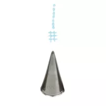 Douilles rondes pour glaçage royal - Ouverture douille: 0.7 mm