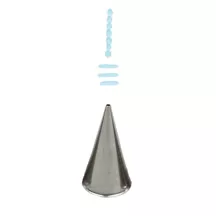 Douilles rondes pour glaçage royal - Ouverture douille: 1 mm