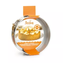 Moules à charnière en acier antiadhésif - Diamètres à choix: 25.5 cm