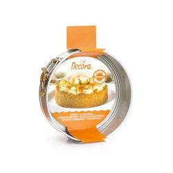 Moules à charnière en acier antiadhésif - Diamètres à choix: 20 cm