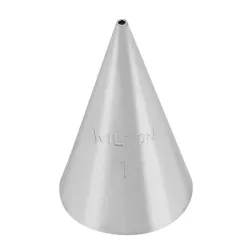 Round decorating tips Wilton - Tip aperture: 1 mm
