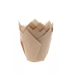 Tulip baking cups "Kraft"