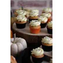 Mini Cupcake Förmchen Schwarz