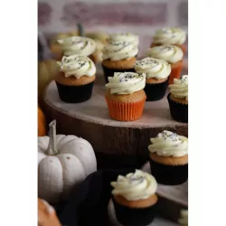 Caissettes à mini cupcakes "Black" noire - pk/60