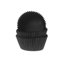 Caissettes à cupcakes - noir