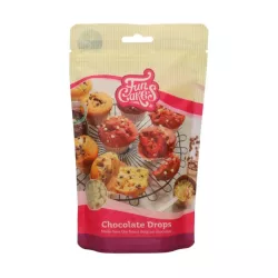 Backfeste Schokoladendrops weiss - 350gr