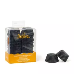 Mini baking Cups "black" - pk/200