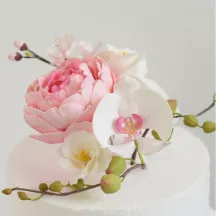 Floral paste " White "White"