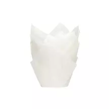 Stampi per cupcake a tulipano "Bianco