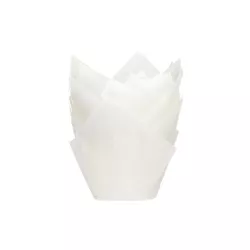 Tulip baking cups "White"