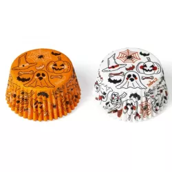 Cupcakes-Förmchen "Halloween"